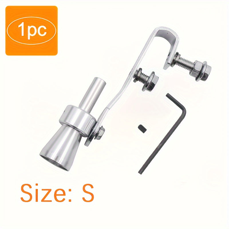 Universal Car Motorcycle Exhaust Noise Enhancer With Colorful Turbo Sound Whistles