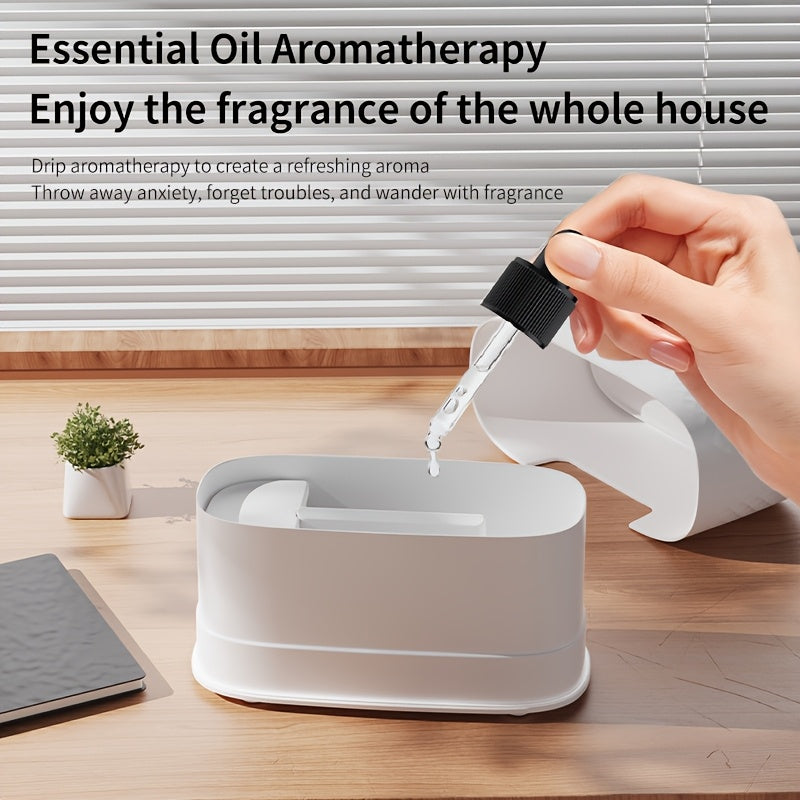 USB-увлажнитель воздуха для ароматерапии с цветными подсветками для помещений до 20 м²