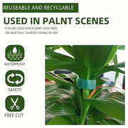 Многоразовые нейлоновые зажимы с крючком и петлёй длиной 10 метров для сада, управления кабелями и связывания