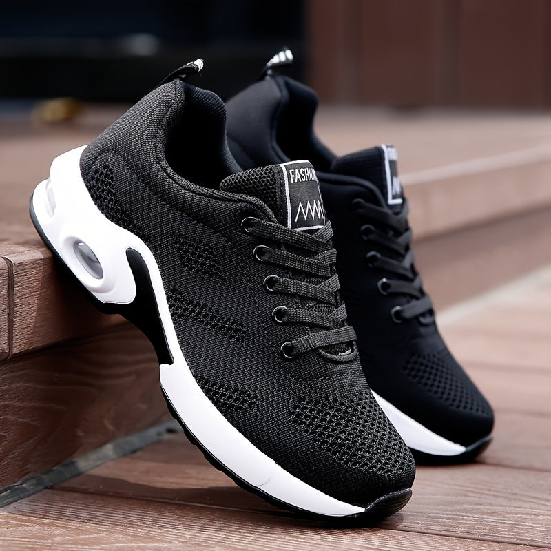 Women Low-Top Breathable Sneakers with Shock-Absorbing Cushioning