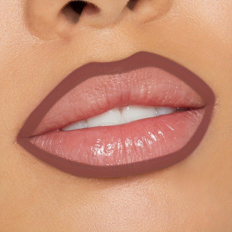 Женский водостойкий матовый контурный карандаш для губ, стойкая красная помада