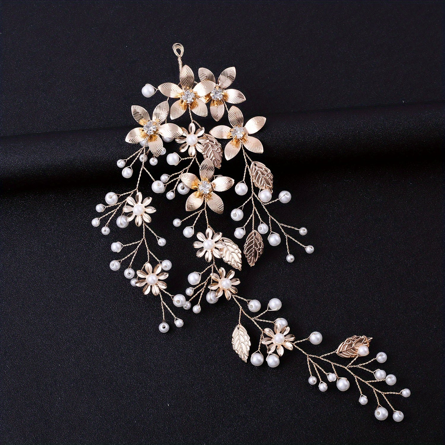 European and American Flower Hairbands for Bridal Wedding Hair Accessories