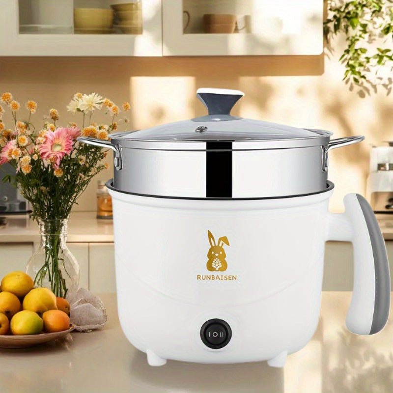 Kichik ovqatlar uchun qulay elektr issiq idishi, yotoqxona uchun, ko‘p maqsadli, PP material