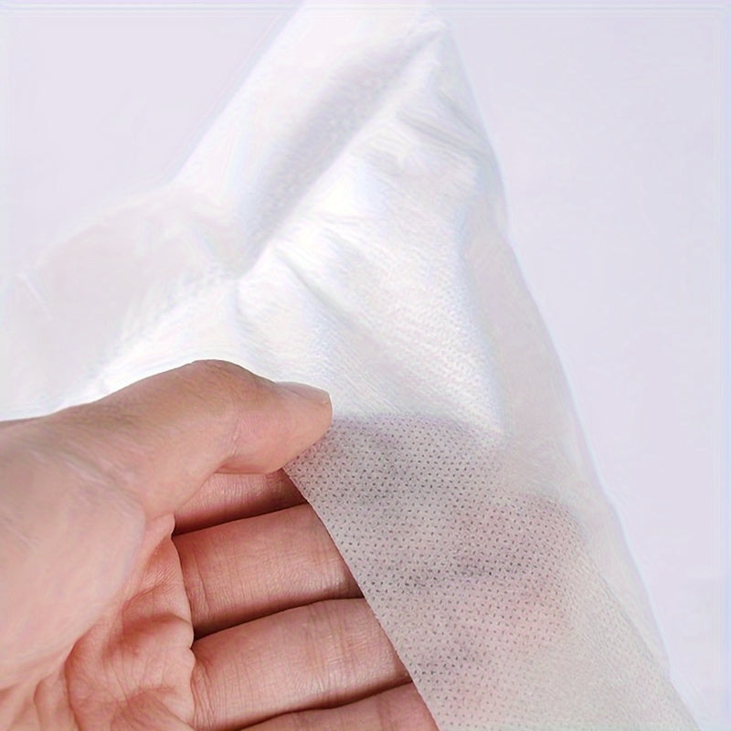 Set of 4 Disposable Pillow Covers Breathable Non-Woven Fabric Hotel Bedroom Salon Dust Stain Protection