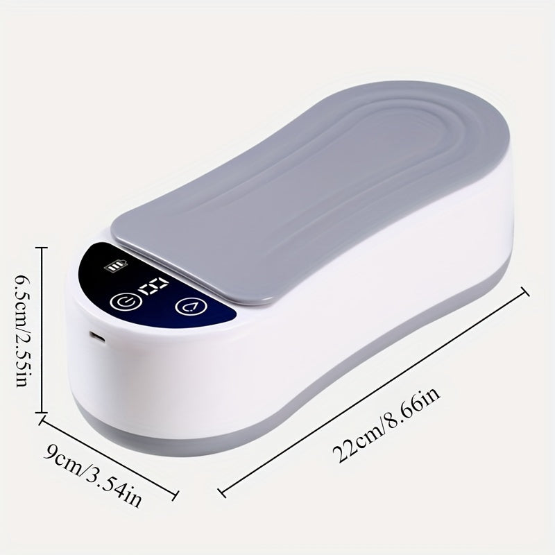 USB orqali zaryadlanadigan 200mAh litiy batareyasi va sozlanishi parametrlariga ega bo'lgan portativ yuqori chastotali ko'zoynak tozalagich. Zargarlik buyumlari, makiyaj cho'tkalari va ko'zoynaklarni tozalash uchun ideal.