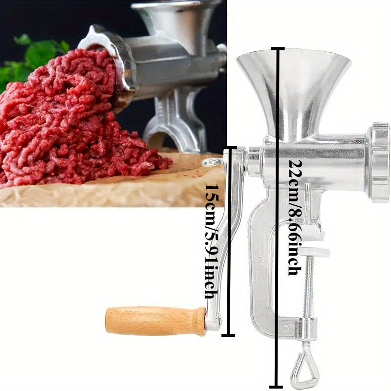 Ручная нержавеющая сталь мясорубка кухонный комбайн настольный зажим многофункциональный кухонный инструмент для измельчения мяса и овощей