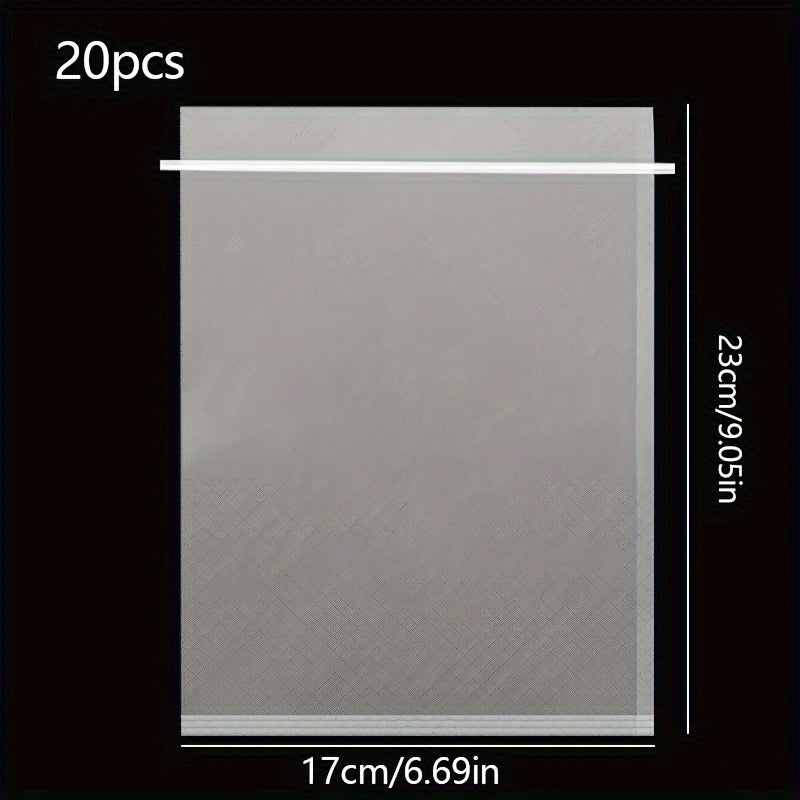 Insect-Proof Fruit and Vegetable Bags Pack of 20 or 50 with Drawstring Closure