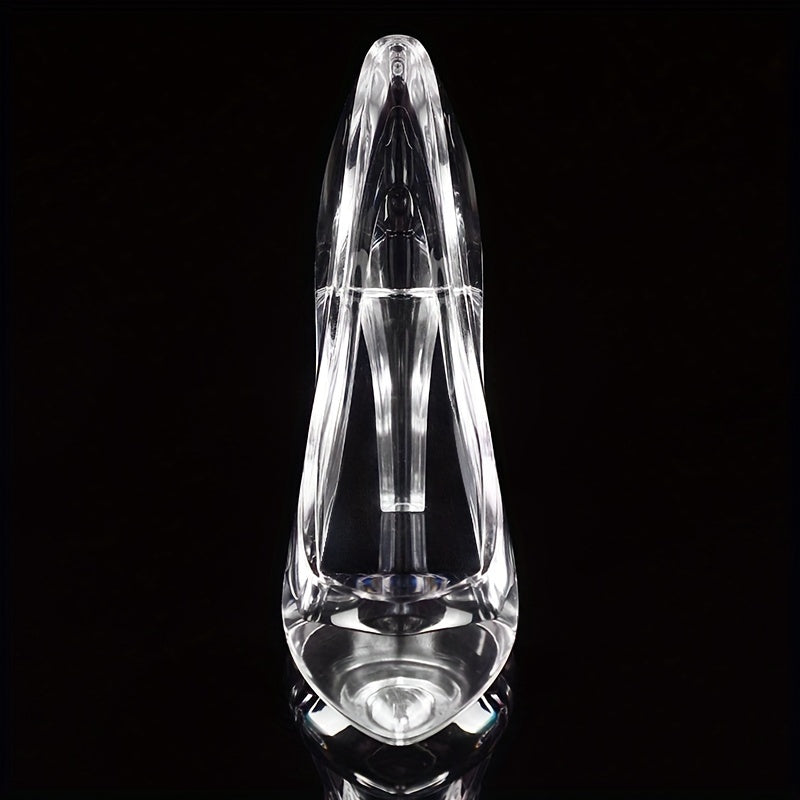 Crystal Shoes Ornaments Decorative Figurines for Christmas Weddings and Home Decor