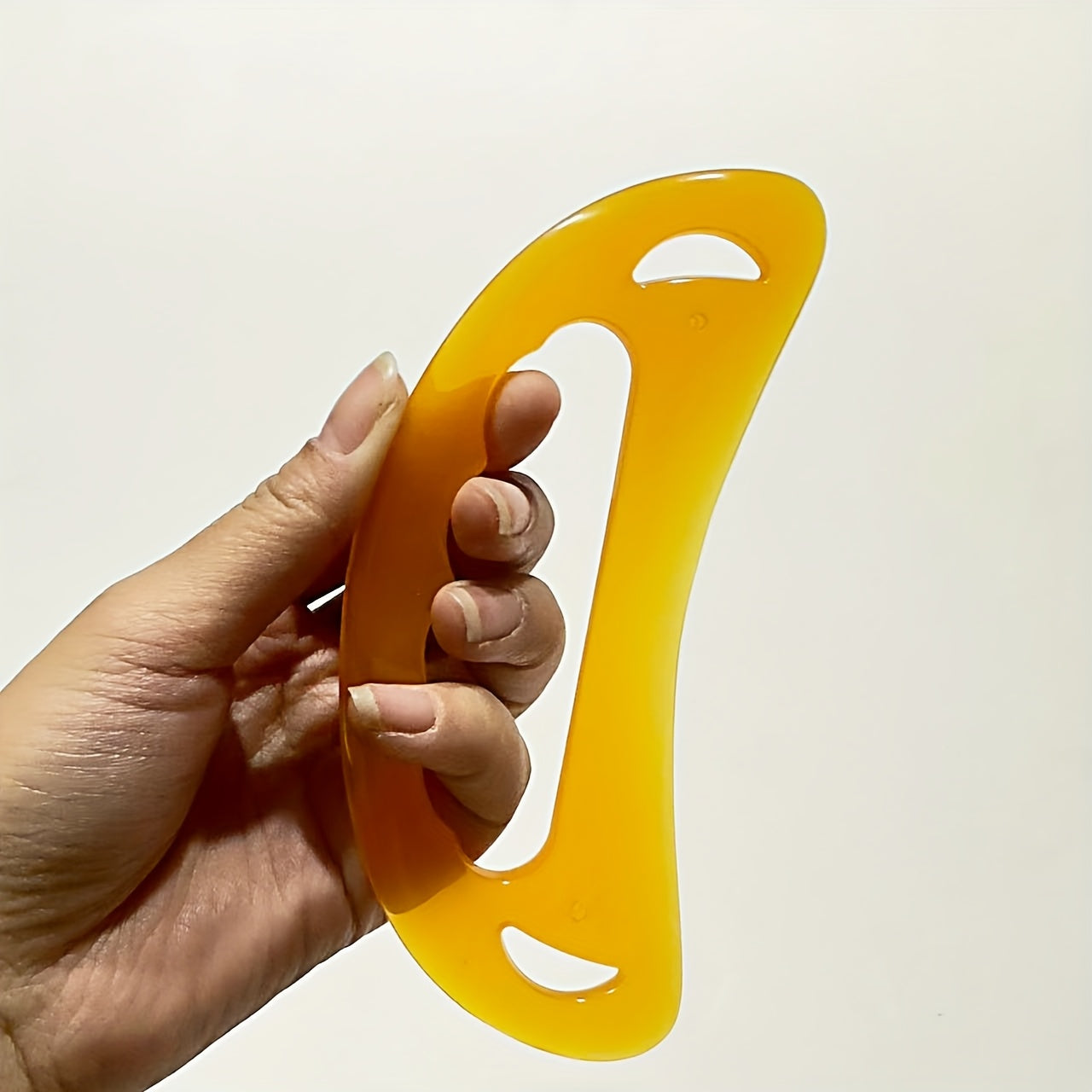 Resin Back Neck Scraper for Whole Body Massage and Tendon Stimulation