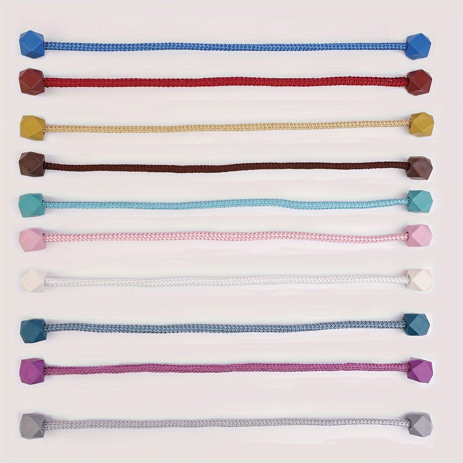 Magnetic Curtain Tiebacks with Thick Twist Rope and Strong Hold for Living Room and Home Decor