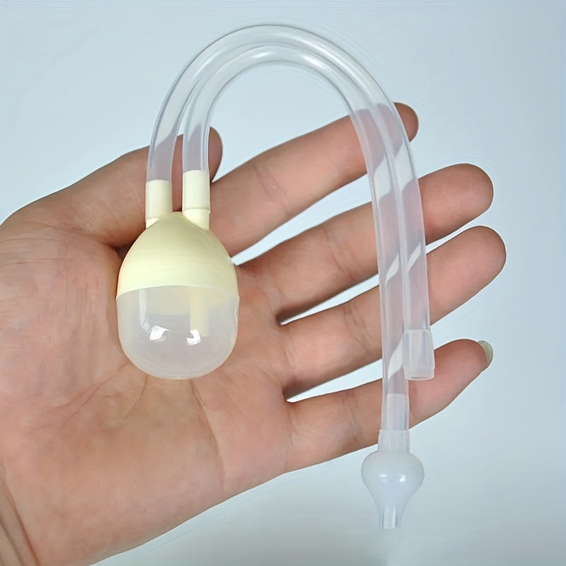 Newborn Baby Nasal and Oral Suction Devices Set for Snot Removal and Oral Care