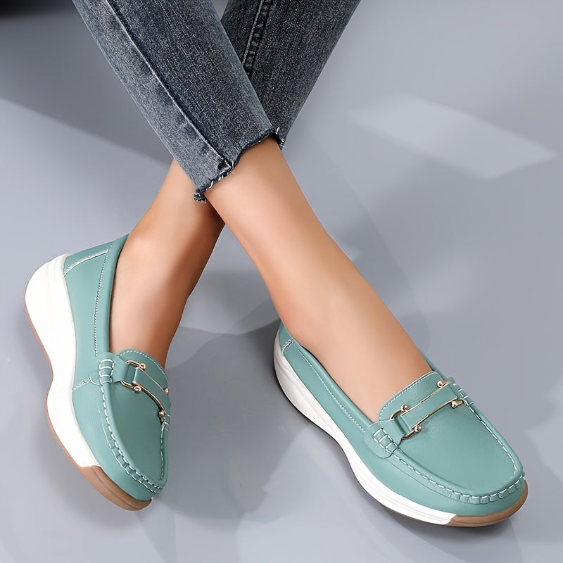 Zapatos planos tipo Mary Jane con cubierta de imitación para mujer, con borlas y diseño sin cordones