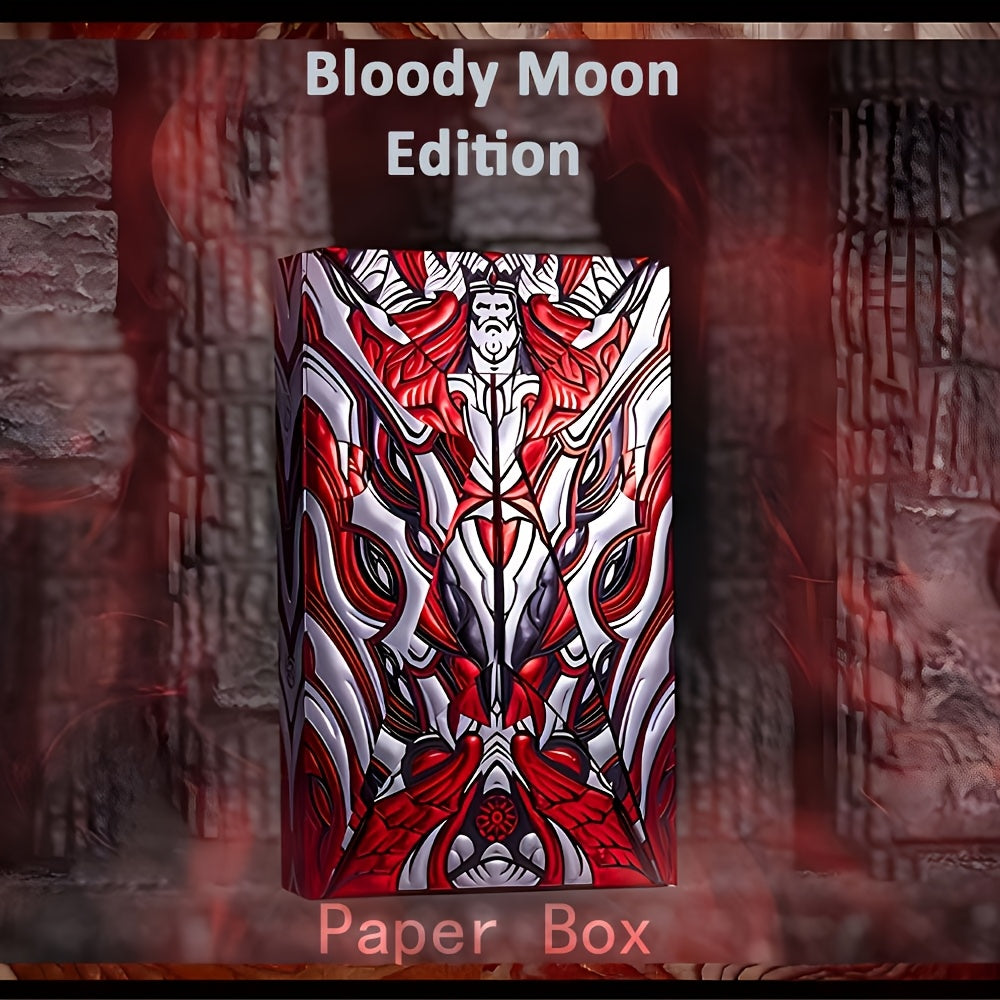 Blood Moon Edition Demon Playing Cards Retro Style Red White Party Game Gift