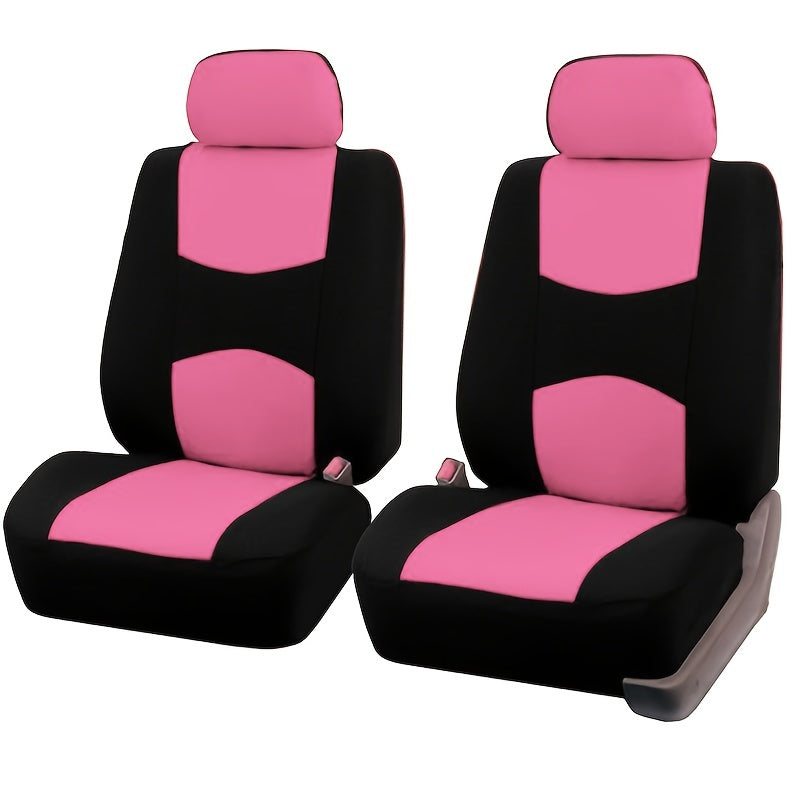 Universal Car Seat Cover Set 2mm Sponge Multi-Color Front Seats