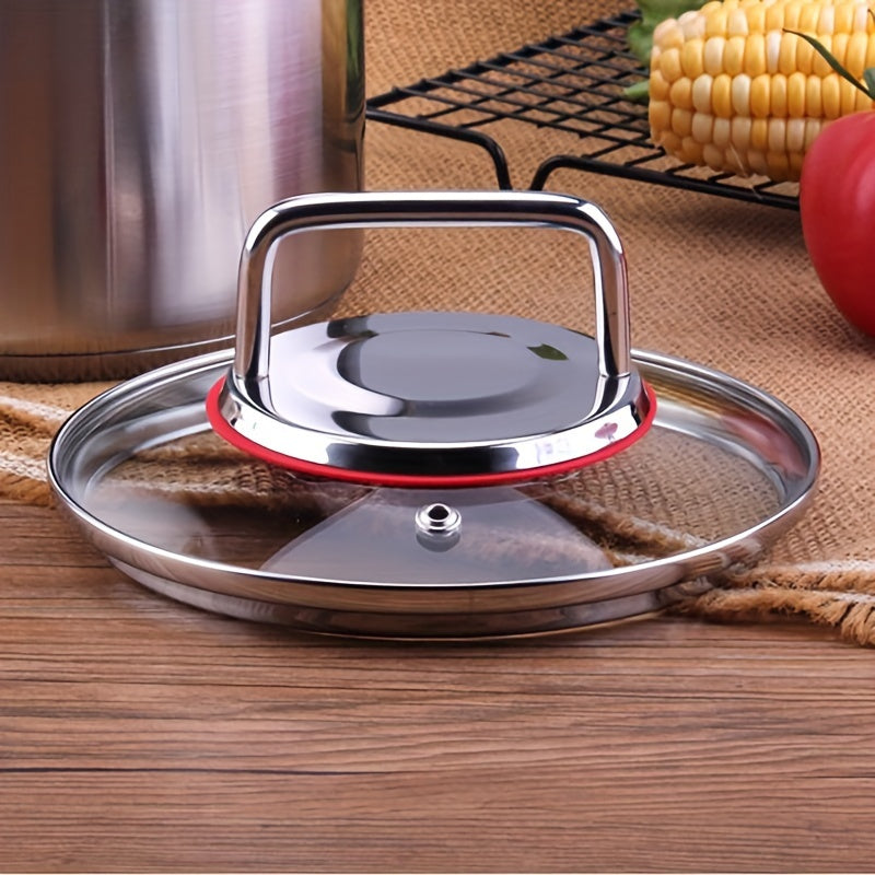 Stainless Steel Cookware Set with Soup, Fryer, Stew Pots and Basket for Home and Restaurant