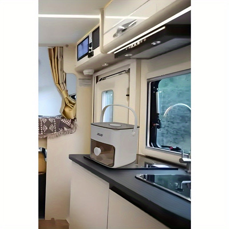 48-Cube Ice Maker Double-Layer Large Capacity Food-Grade PP Kitchen Use