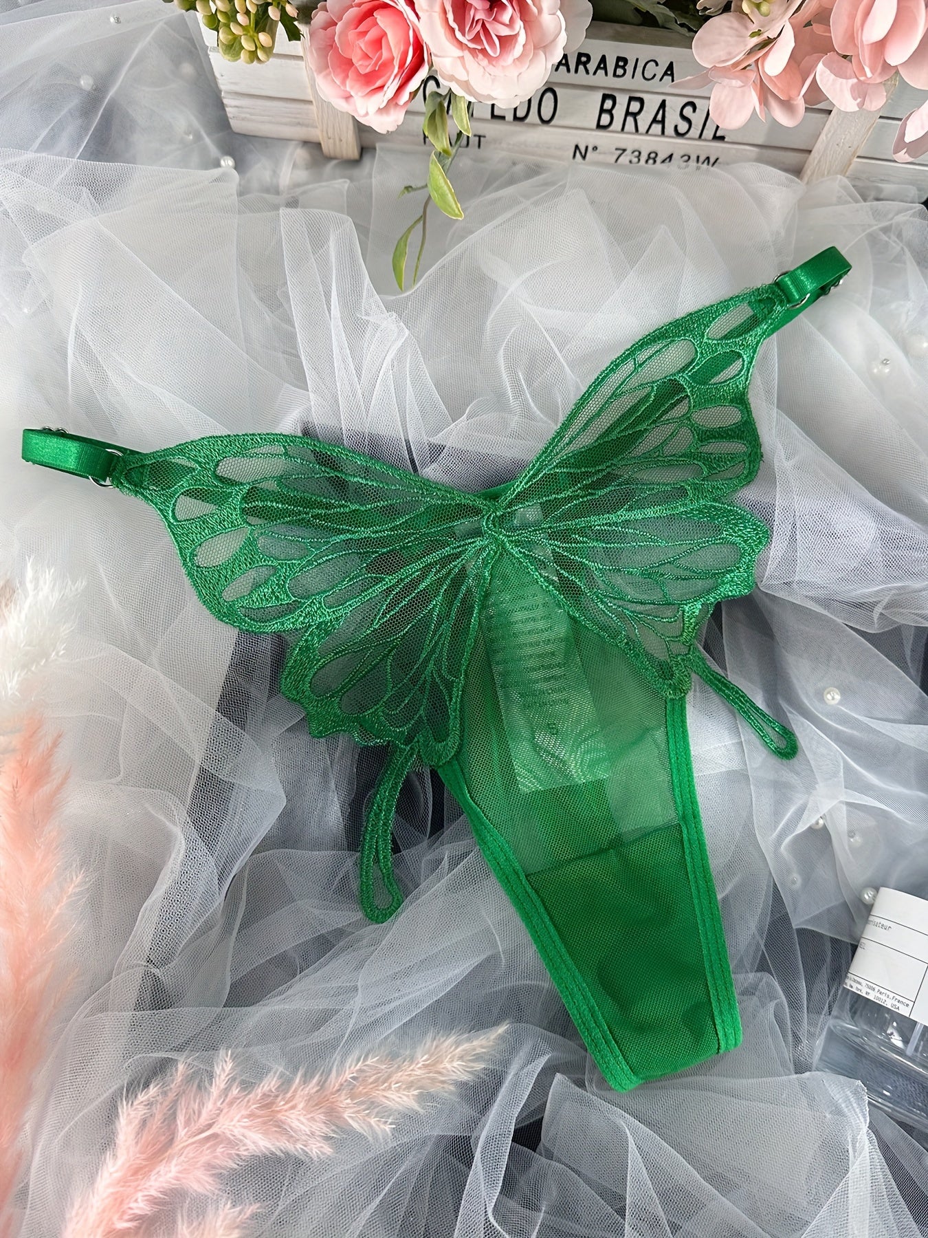 Sheer Butterfly Lingerie for Women, Seductive, Lightweight, Comfortable