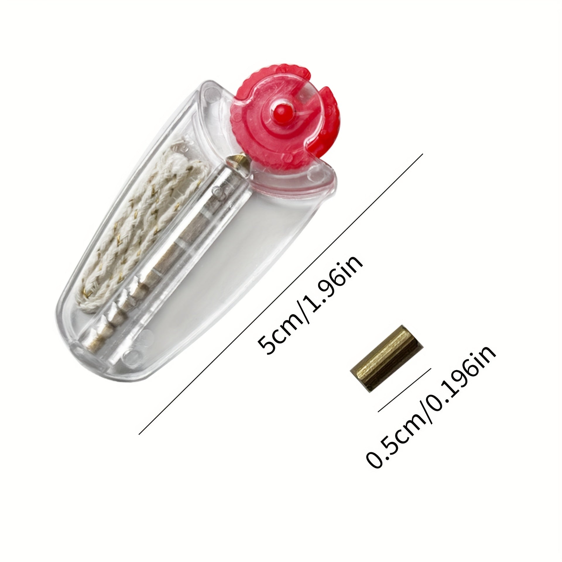 10 Pcs Lighter Flint and Core Wire Replacement Parts for Most Lighters