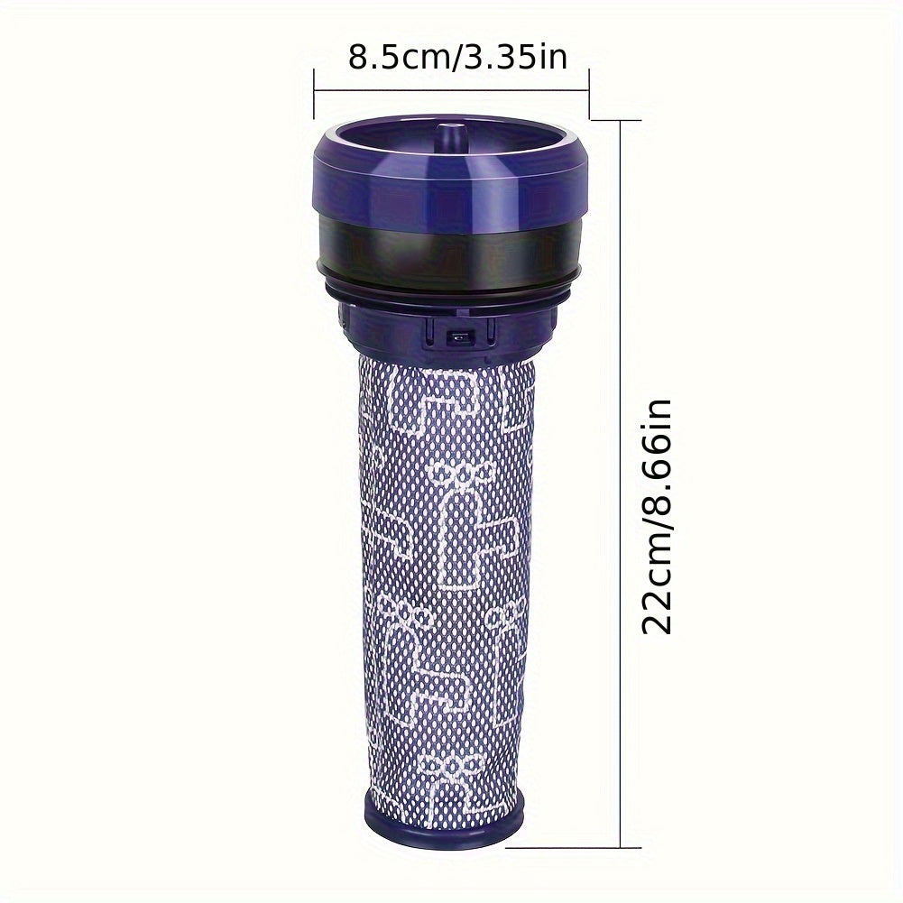 Dyson DC28, DC28C, DC33 Plus, DC33C, DC37, DC37C, DC39, DC39C, DC39i va DC53 Animal vakuum modellari uchun 3 ta old motor stick filtri to'plami.