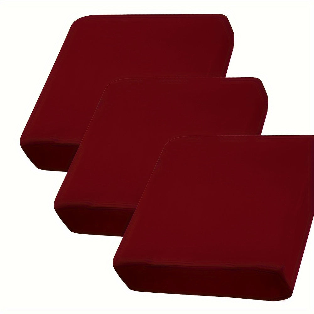 Yuqori elastiklikka ega, alohida almashtiriladigan bir rangli divan yostiq qopqog'i to'plami. Har mavsum uchun mos, yotoqxona, ofis, yashash xonasi uchun mukammal mebel himoyachisi.