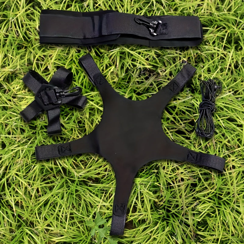 Unisex Adults PVC Football and Volleyball Dribbling Belt Set for Ball Control Training