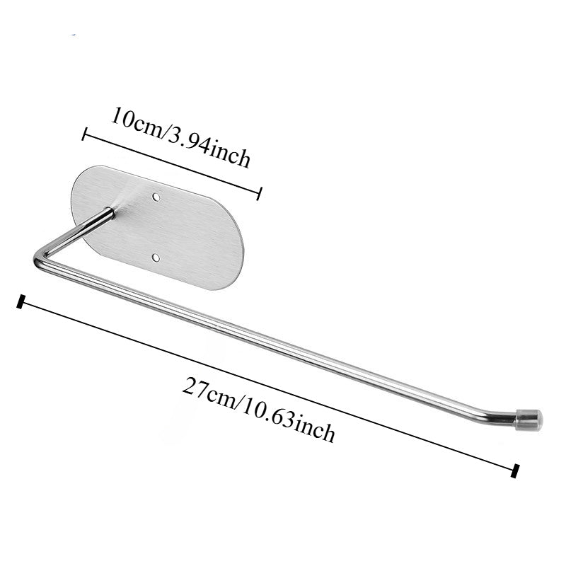 Zinapoyali po'latdan yasalgan tokcha oshxona ro'moli, shkaf qog'oz sochiq, Amerika shkafi stakan qopqog'i va boshqa narsalarni hech qanday teshiklar hosil qilmasdan ushlab turish uchun mo'ljallangan.