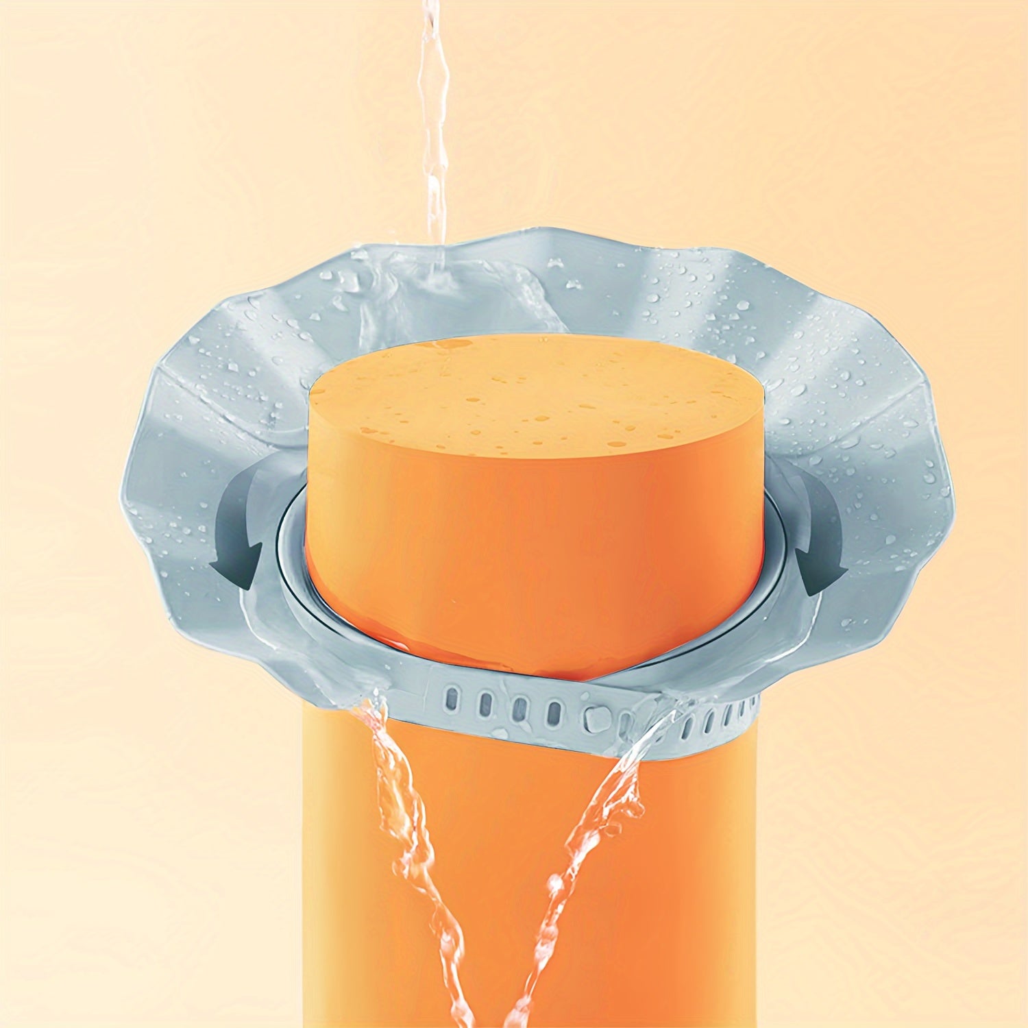 Gorro de ducha ajustable a prueba de agua para bebé, protección para oídos y ojos