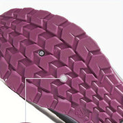 Ayollar uchun nafas oladigan knit platform sport poyafzallari, kundalik slip-on tashqi poyafzallar