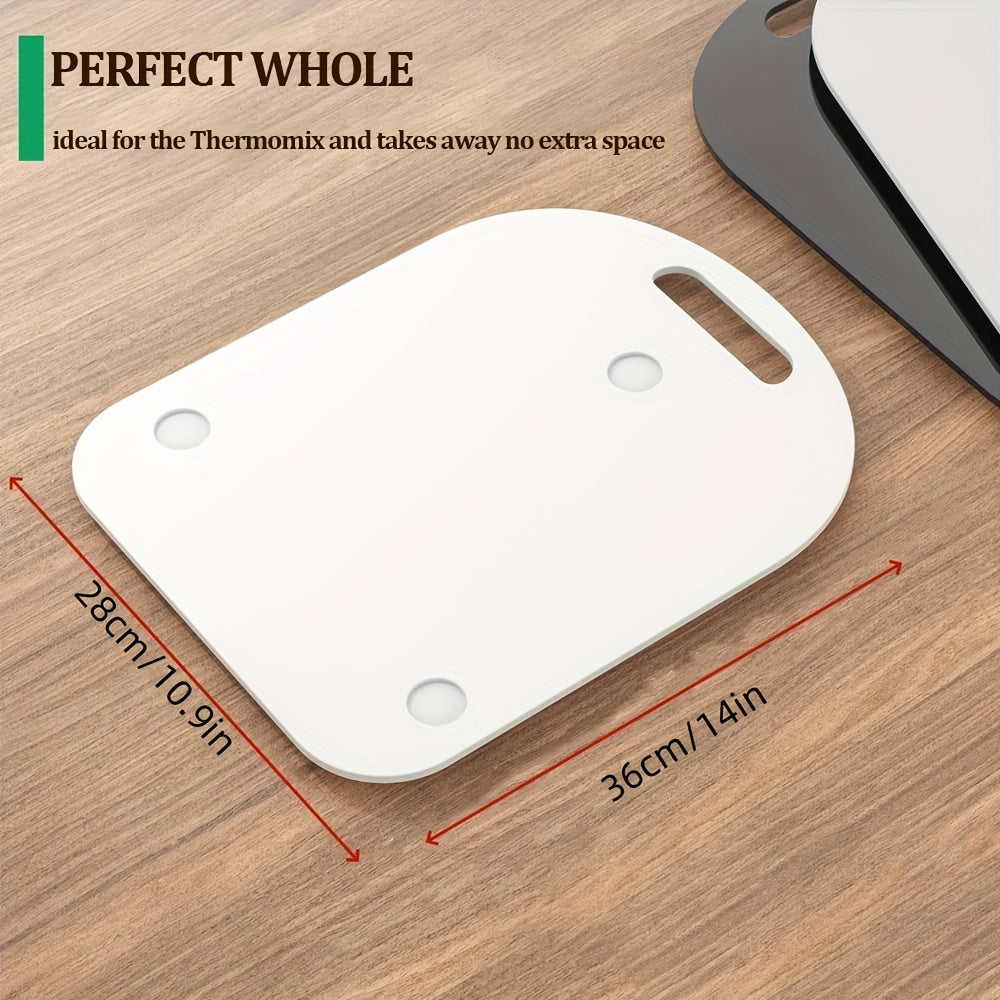 Oshxona texnikasi uchun akril slayd pad, osongina ko'chirish uchun tormoqsiz rezina oyoqlar