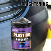 Crema para interior de coche, pulimento para tablero de plástico, pasta para pulir