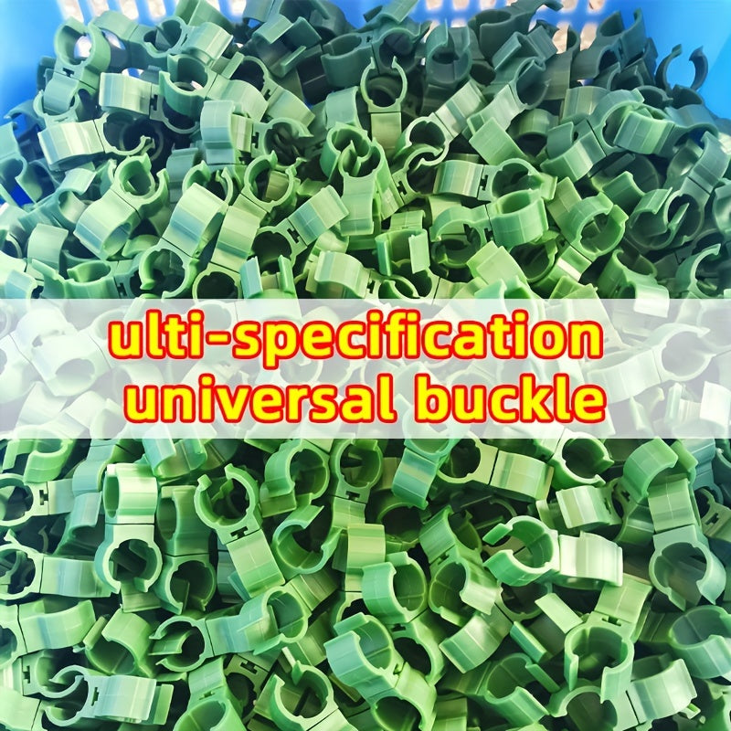 Adjustable Plastic Garden Clamp with 360° Rotation for Plant Support