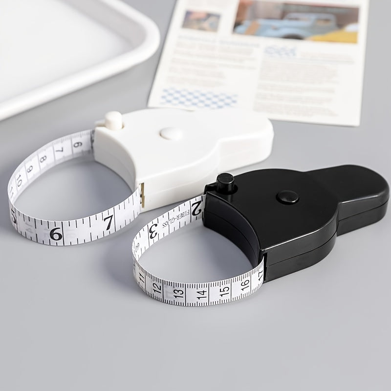 60-Inch Retractable Measuring Tape for Waist Chest Thigh Circumference Plastic Locking