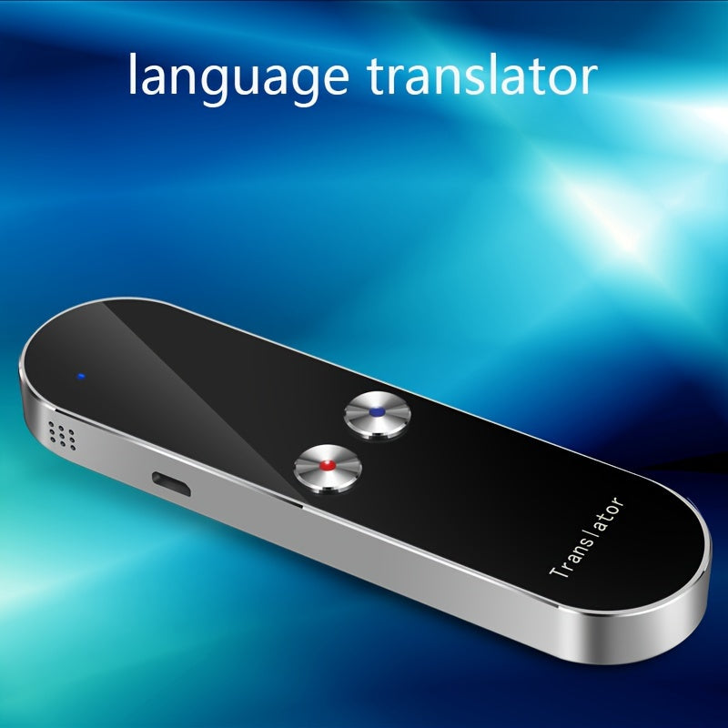 Portable Wireless Language Translator Device for Real-Time Voice and Text Translation