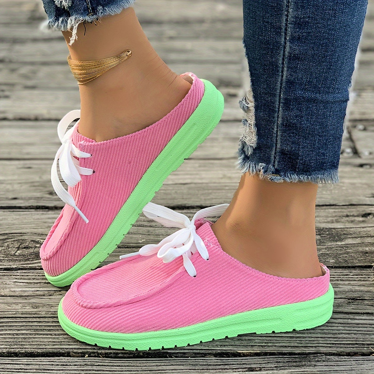 Women's Low-Top Canvas Sneakers Casual Summer Comfortable Shoes