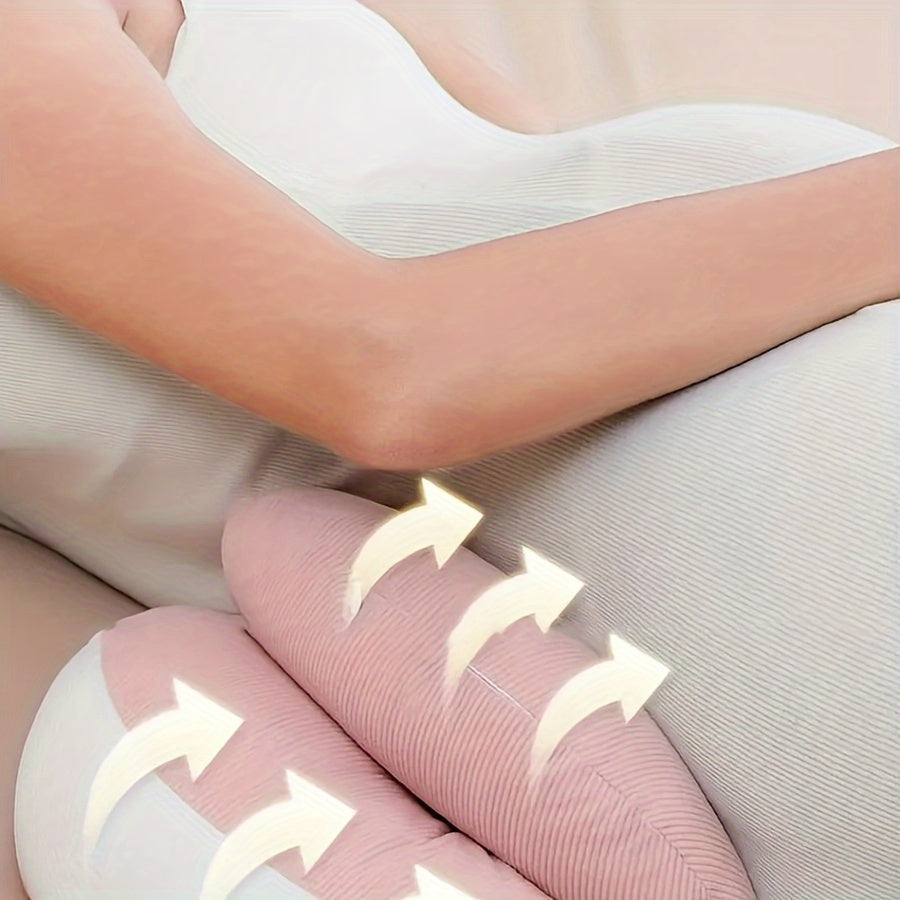 Kutilayotgan onalar uchun mukammal hamroh - Homiladorlik yostiqchasi: Moslashtiriladigan, Yumshoq va Orqa, Oyoq va Qorin uchun qo'llab-quvvatlovchi