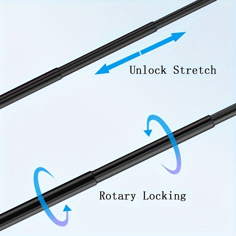 Alüminiy alloy Selfie Stick velosport kamerasi uchun 360 daraja aylanadigan tutqich va tripod bilan