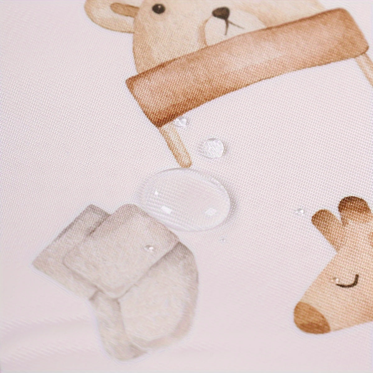 Polyester pol bilan yopilgan, sirg‘almas, suv o'tkazmaydigan, quvvatlangan pol mato, ichki va tashqi o‘yinlar uchun bolalar uchun