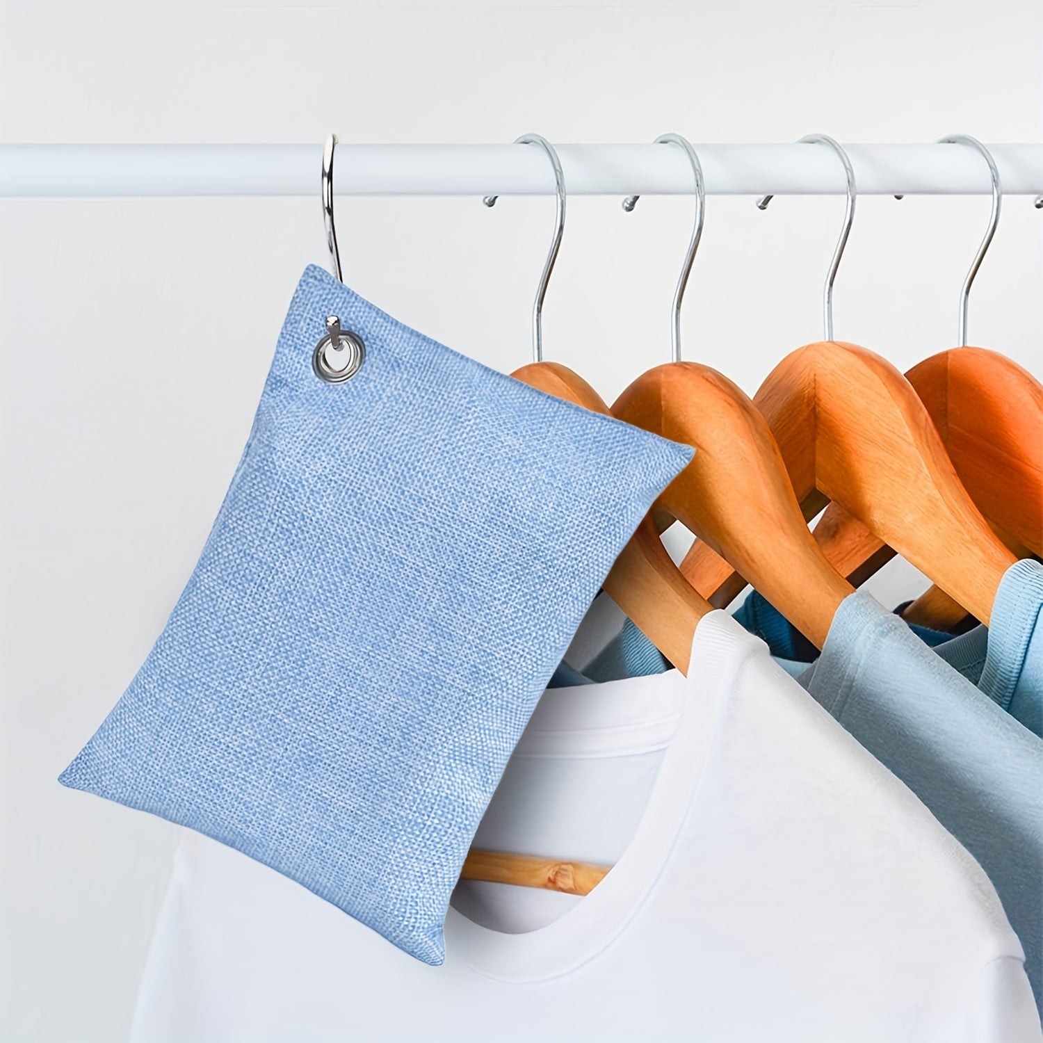 Activated Charcoal Air Purifier Bags 100g for Odor Removal in Home Car Closet Pets