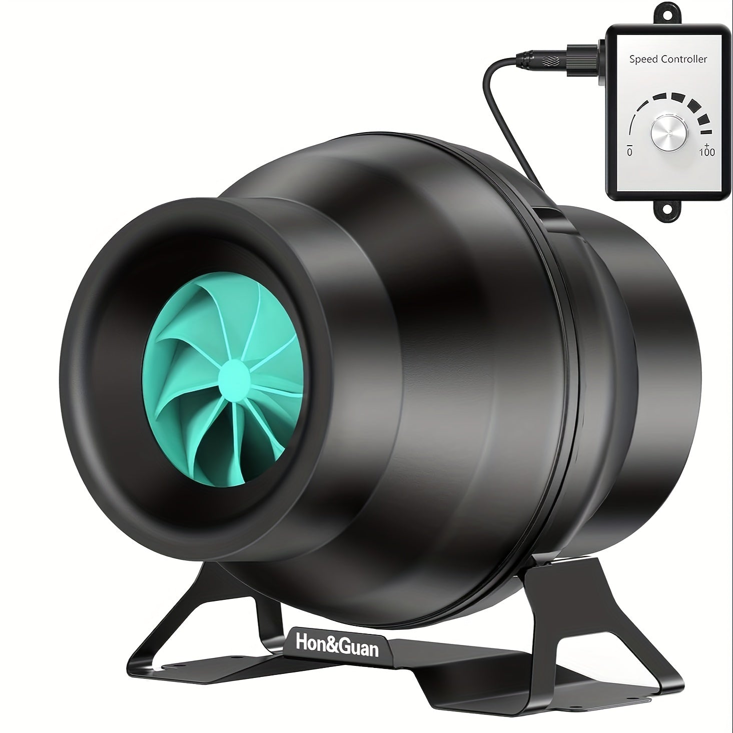 Inline Duct Fan 4 Inch 146 CFM EC Motor Ventilation Exhaust for Grow Tents Hydroponics