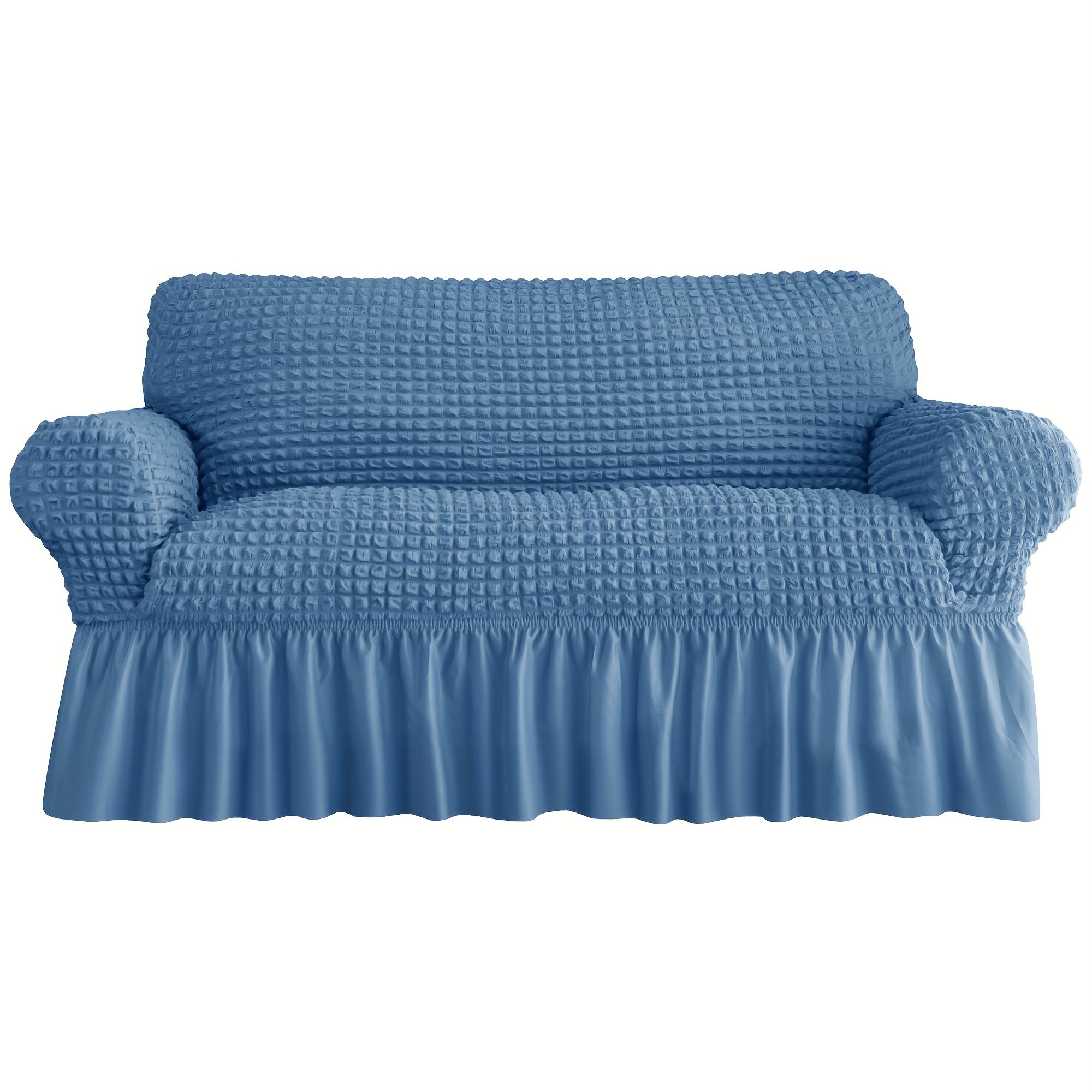 Непромокаемый эластичный чехол для дивана с юбкой для домашнего декора.