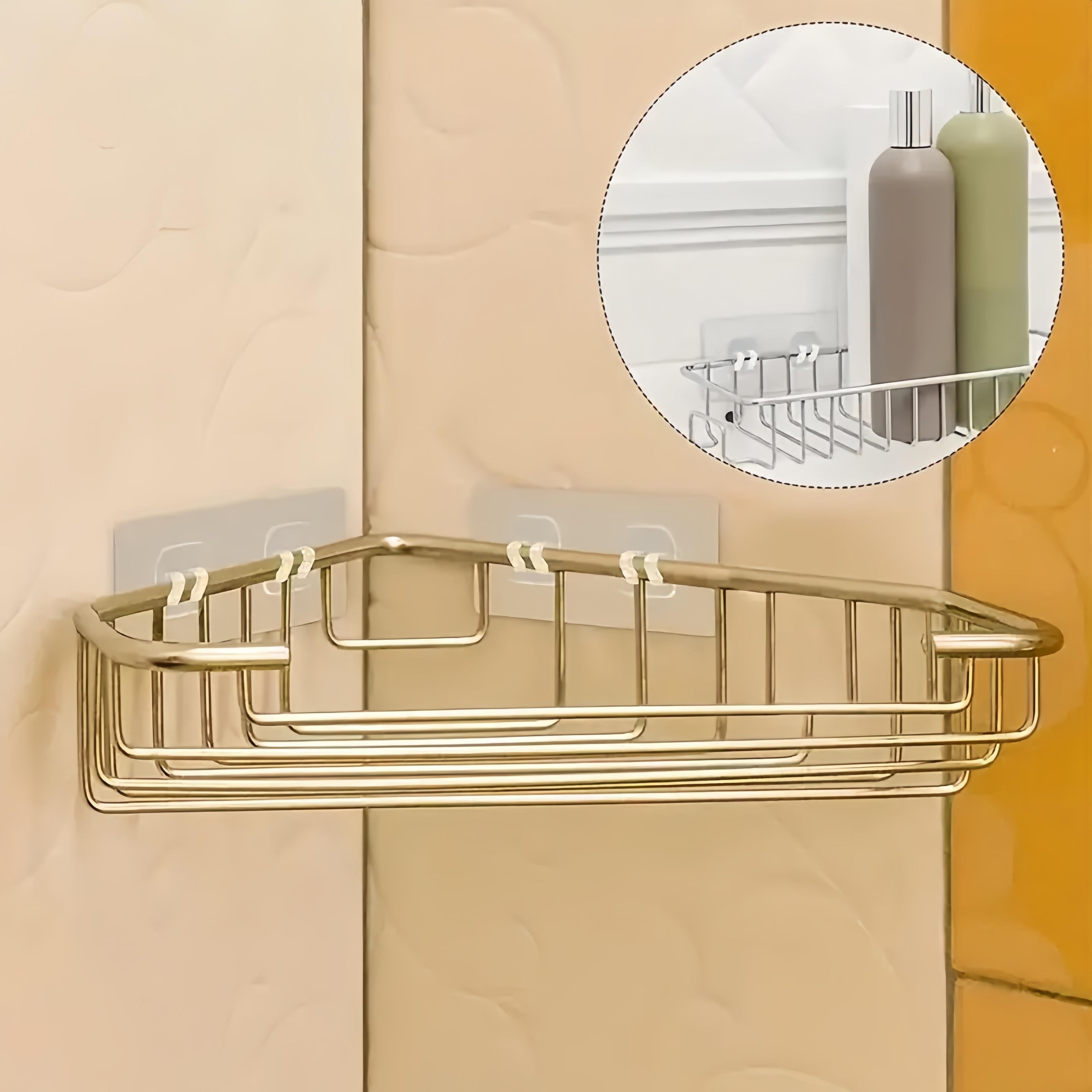 Gancho de pared transparente autoadhesivo para baño, cocina y uso doméstico