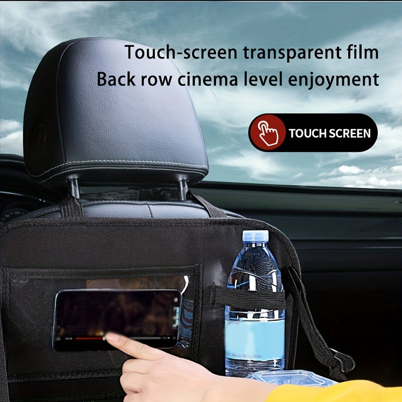 Bolsa de almacenamiento trasera para asiento de coche, de tela Oxford, organizador colgante para vehículo