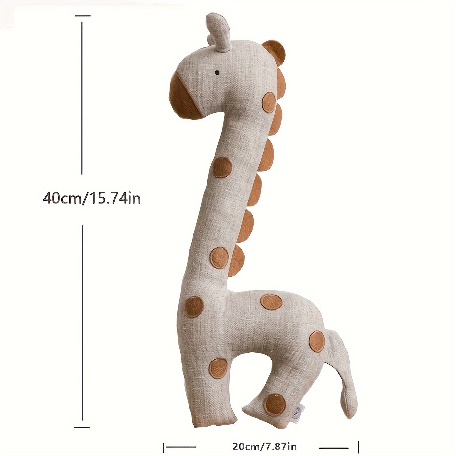 Plush Toy Gift Set Featuring Cartoon Animal Dolls Baby Giraffe Chicken Goose for Kids