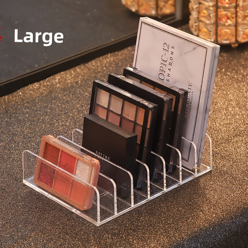 Clear DVD CD Storage Rack Organizer for Home Office Cosmetics and Blushes