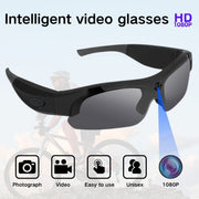 Gafas inteligentes de vídeo HD 1080P con tarjeta de 32GB, impermeables, visión nocturna, inalámbricas para ciclismo, senderismo y conducción