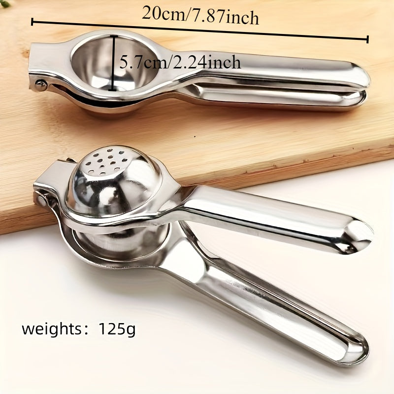 Stainless Steel Manual Citrus Juicer for Lemon and Orange Juice Hand Press