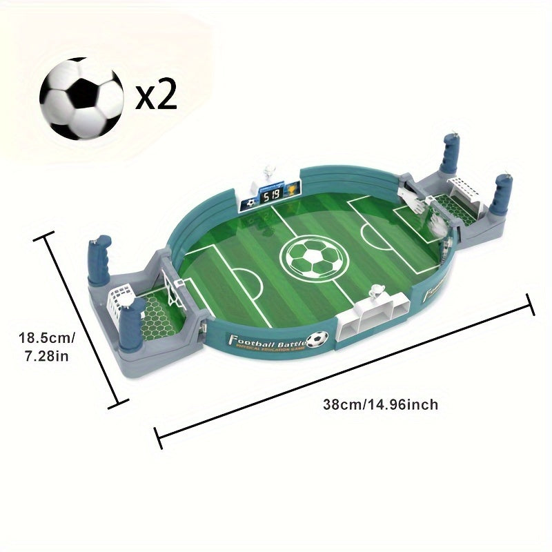 Gigant Stol Futbol O'yini - Bolalar va ota-onalar uchun qiziqarli qo'lma-qo'l jang o'yini. Ikki o'yinchi uchun taxtali o'yin, interaktiv o'yin uchun mustahkam o'yinchoq. Tug'ilgan kun, Pasxa yoki yoshlar uchun sovg'a sifatida ajoyib.