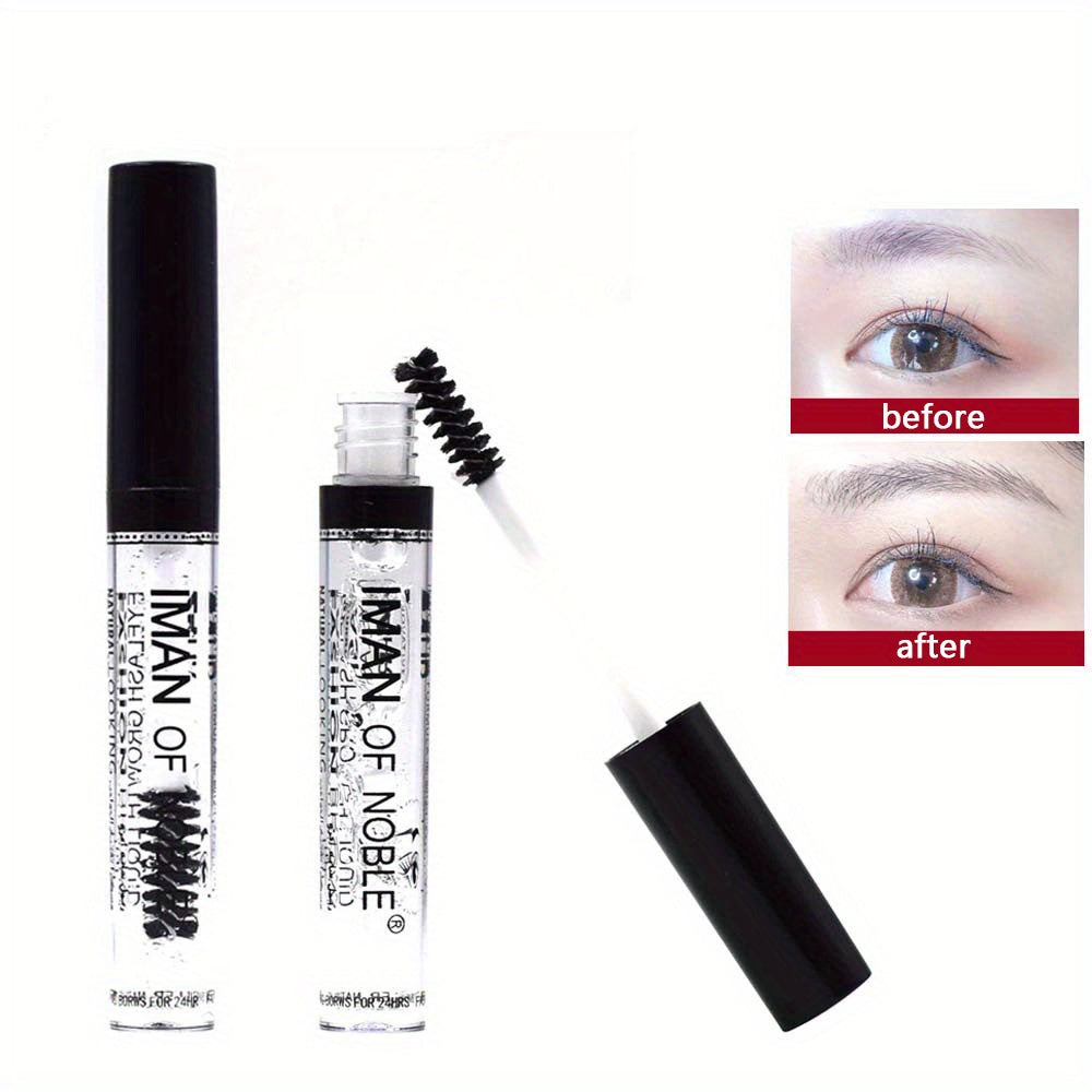 Eyelash and Eyebrow Enhancer Serum for Volumizing Curling Thickening Natural Look
