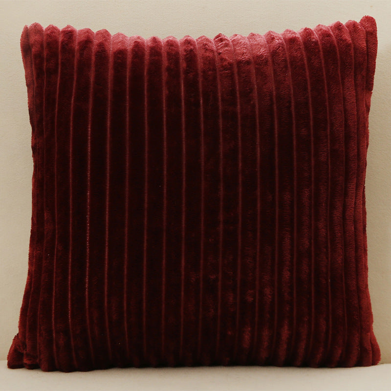 Christmas Decorative Corduroy Pillow Cover 17x17 Inch for Home Decor