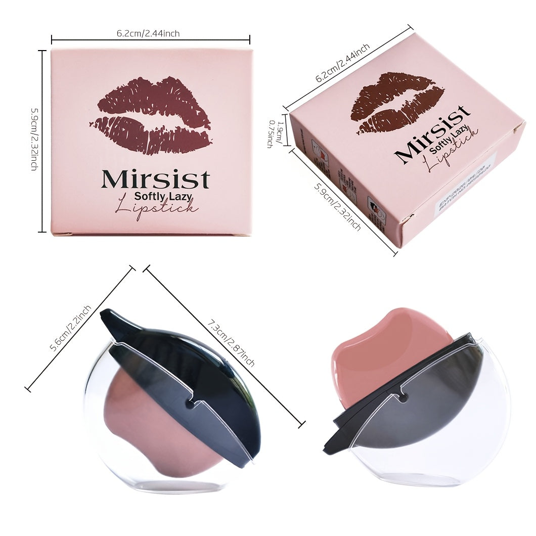 Matte Lipstick Paste for Adults Long-Lasting Moisturizing in Berry Pink Red Shades